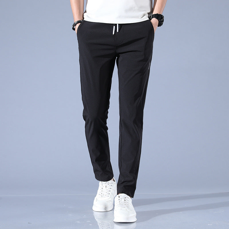 Herren Sportpants mit Kordelzug und Reißverschlusstaschen