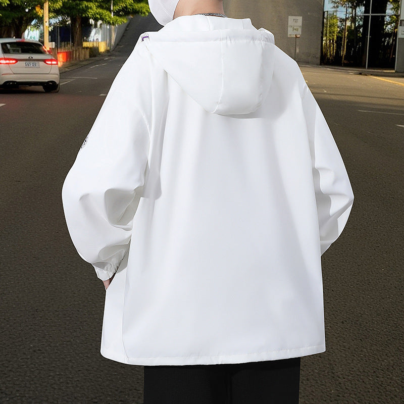 Wasserdichte Outdoorjacke Unisex Praktisch Mit Taschen