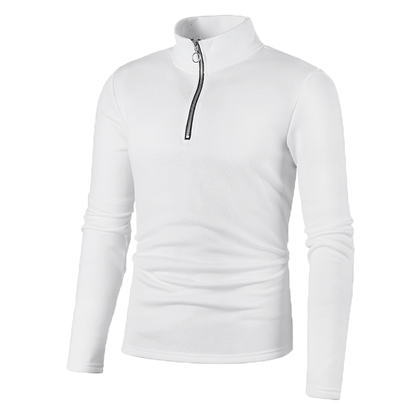 Herren Stehkragenpullover Sportlich Funktionell