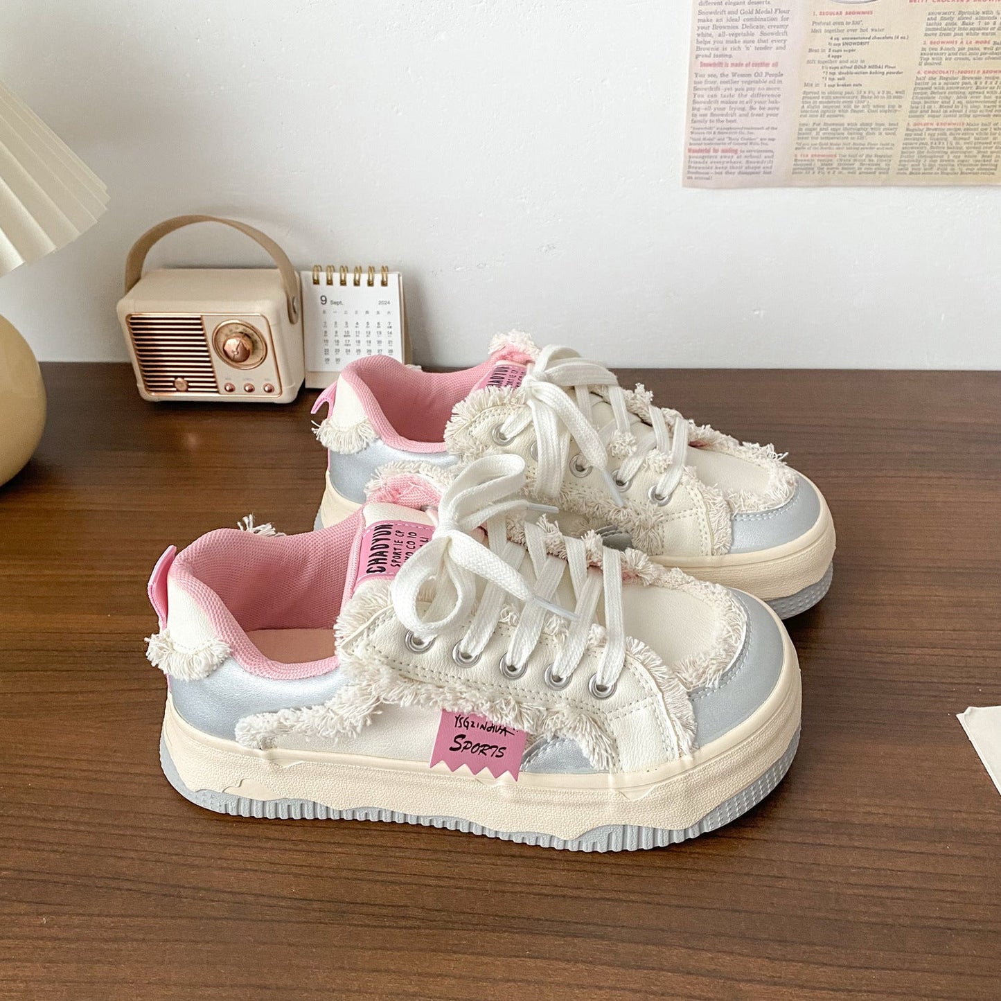 Damen Sneaker Weich Bequem Einzigartig Design
