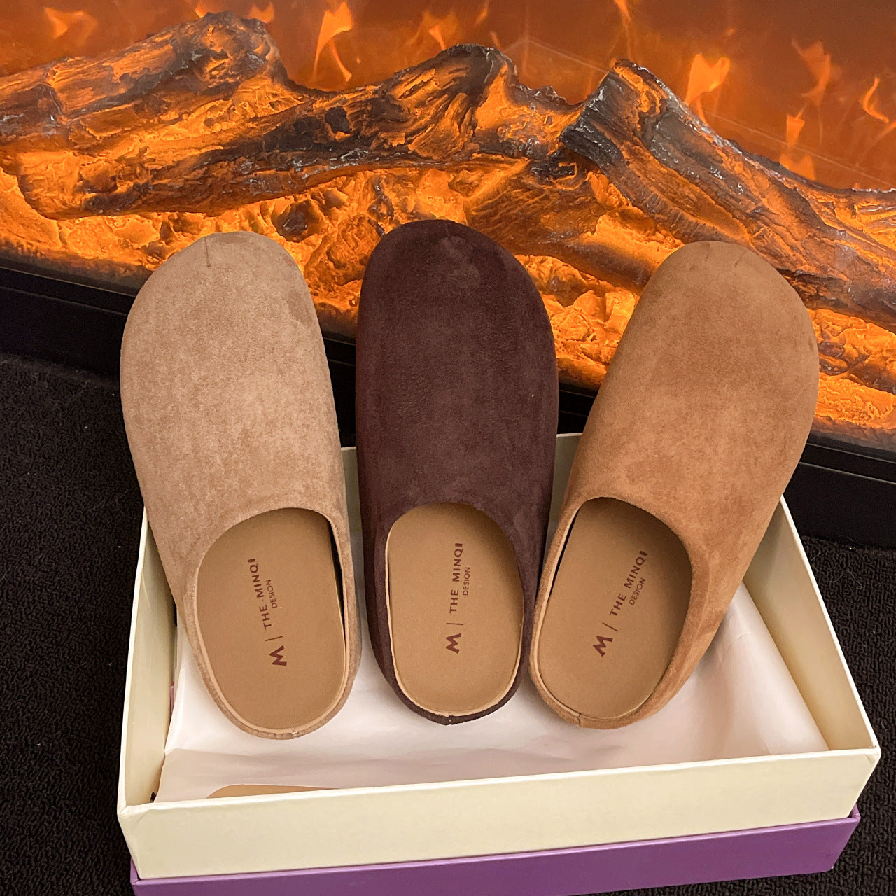 Damen Clogs Bequem Weichleder Ergonomisch - BerlinGlamour