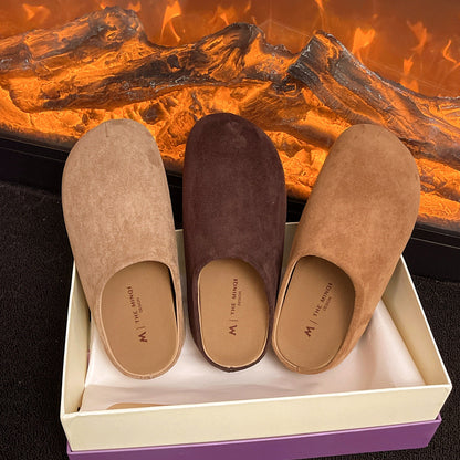 Damen Clogs Bequem Weichleder Ergonomisch - BerlinGlamour