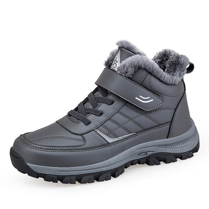 Damen Winterstiefel Isoliert Warm Klettschließe Schnee