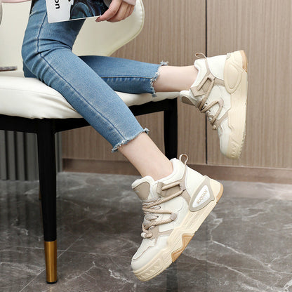 Damen Sneaker High-Top bequem mit Dämpfung