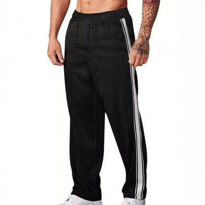 Herren Sport Hose mit Streifen Modern Freizeit