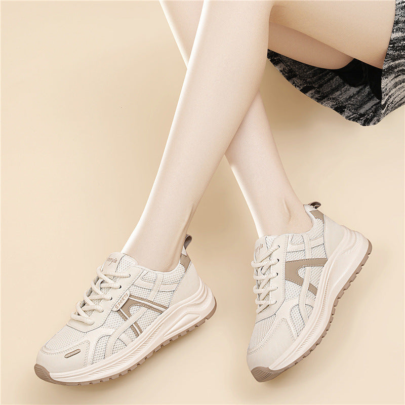 Damen Sneaker Sport atmungsaktiv Leicht Laufschuhe