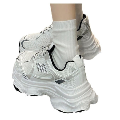 Damen Sneaker Futuristisch Mode Schuhe Sportlich
