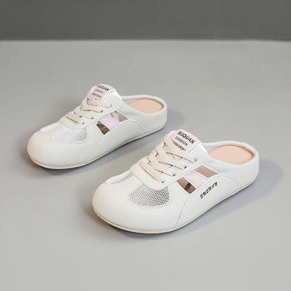 Damen Schlüpfschuhe Atmungsaktiv Ergonomisch Bequem