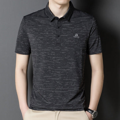 Herren Polohemd Strukturiert Modern Slim Fit