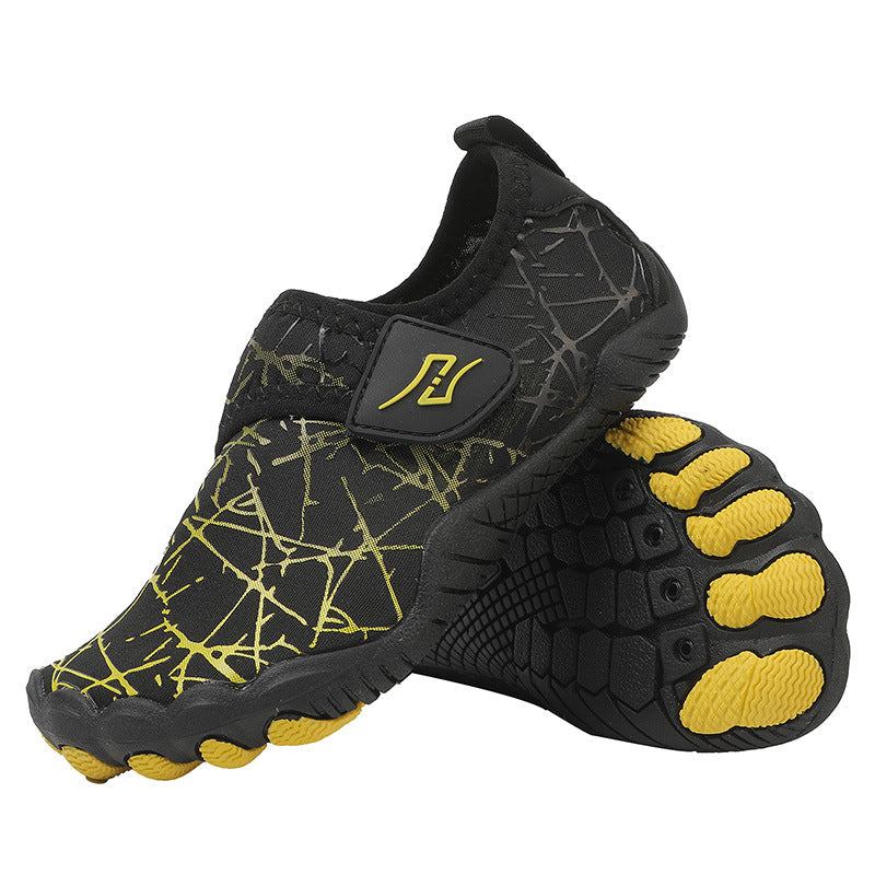 Damen Wasserschuhe Flexibel Sportlich Schwarz