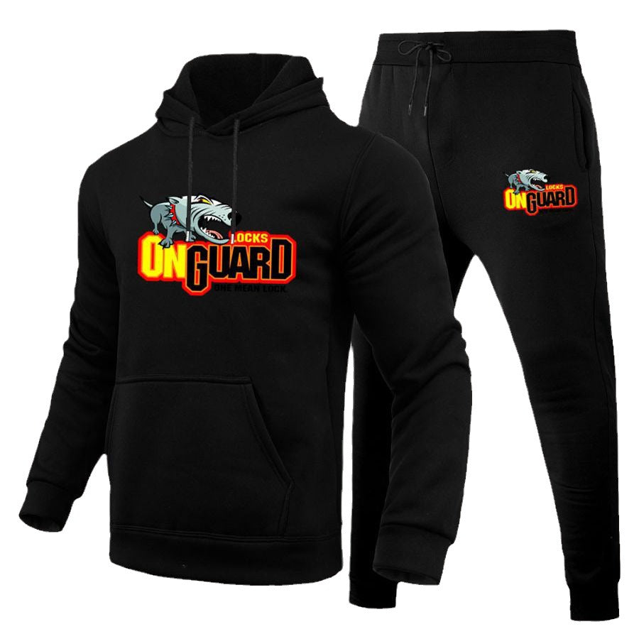 Herren Sweatanzug Sportlich Bequem Modern