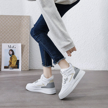 Damen Sneaker Sportlich High Top mit weicher Innensohle