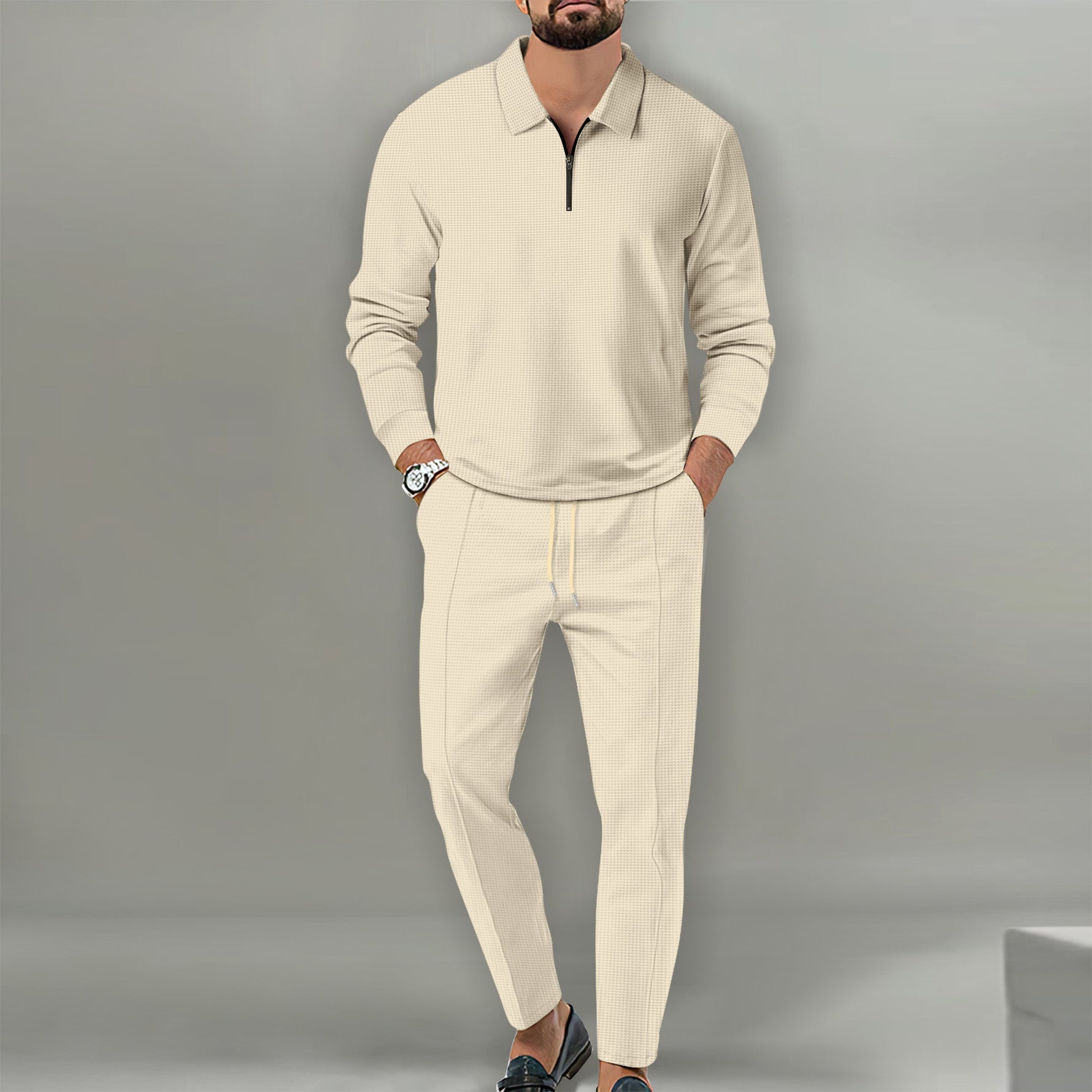Herren Sportbekleidung Freizeit-OutfitMit Elastischem Bund - BerlinGlamour