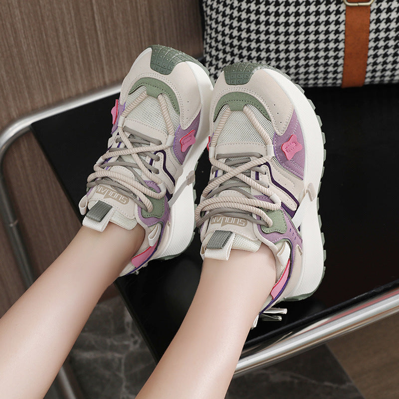 Damen Sneaker Atmungsaktiv Modern Sportlich