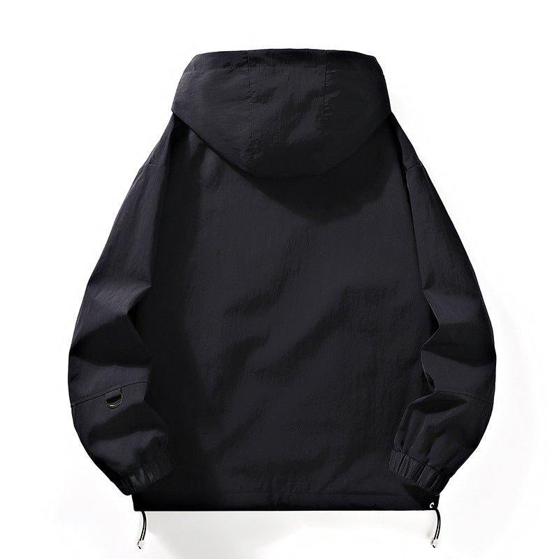 Herren Outdoor-Jacke Winddicht und Atmungsaktiv