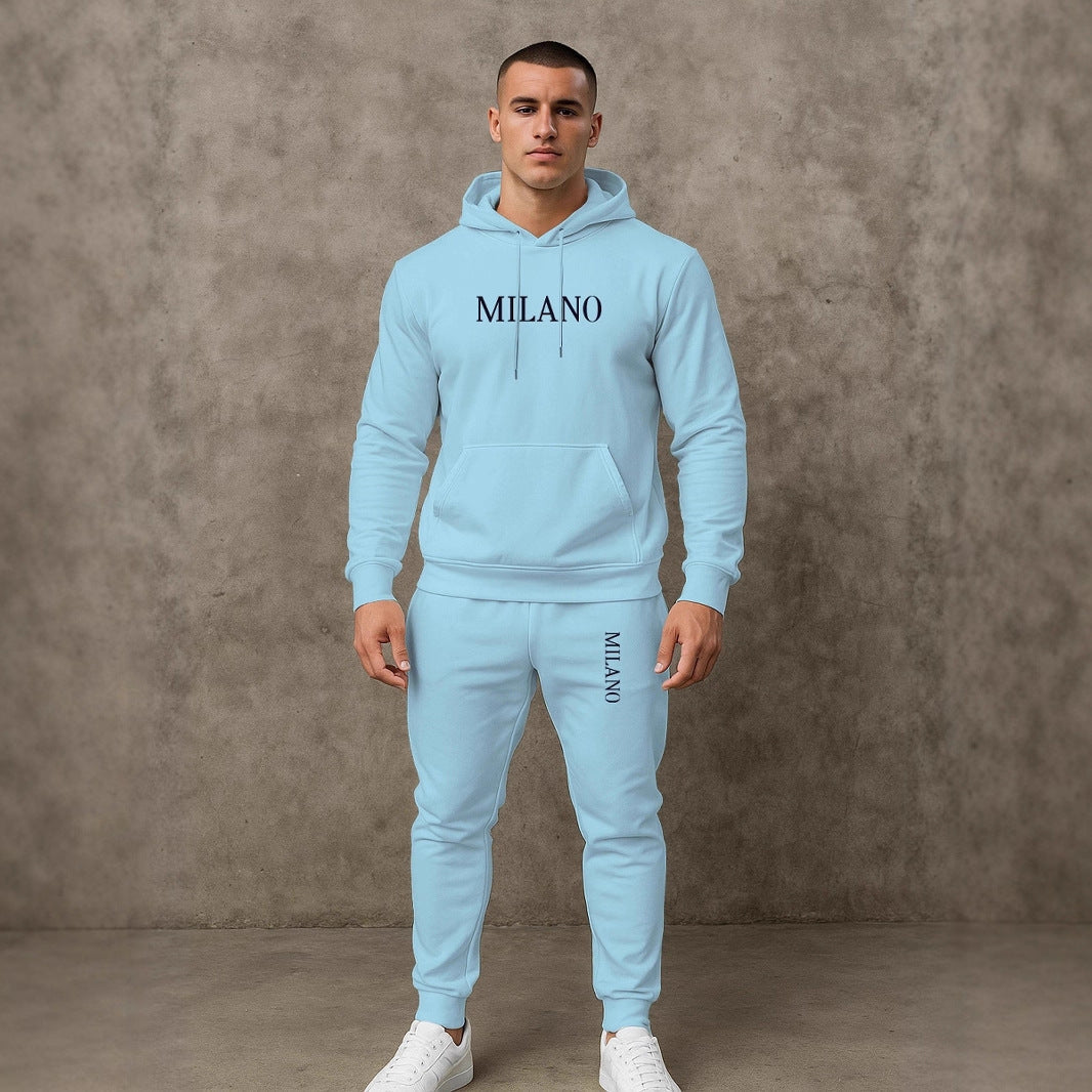 Modischer Herren Hoodie Jogginghose Set Sportlich