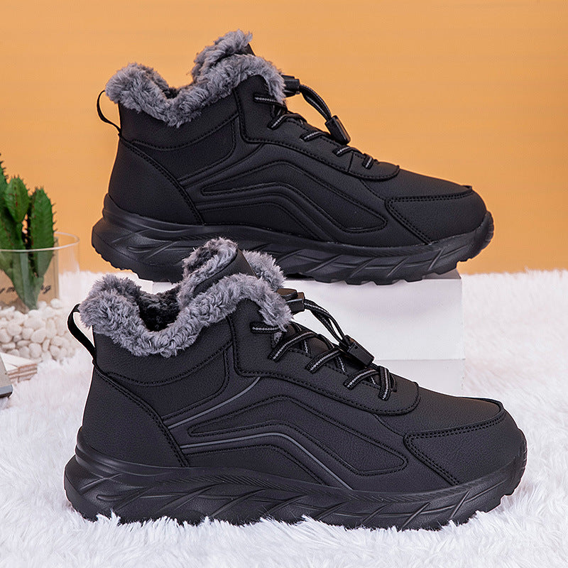 Wanderschuhe Damen Warm Winter Rutschfest