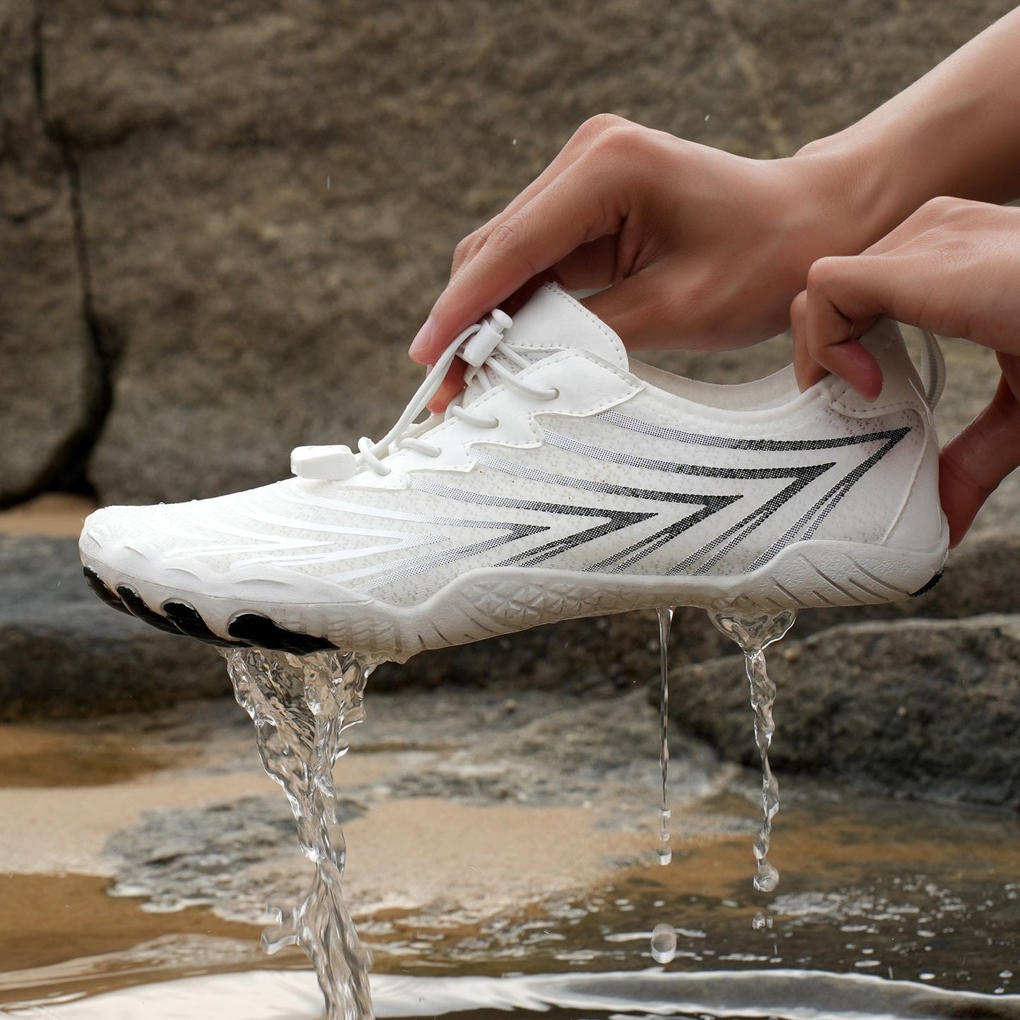 Damen Sportschuhe Bunt Atmungsaktiv Rutschfest