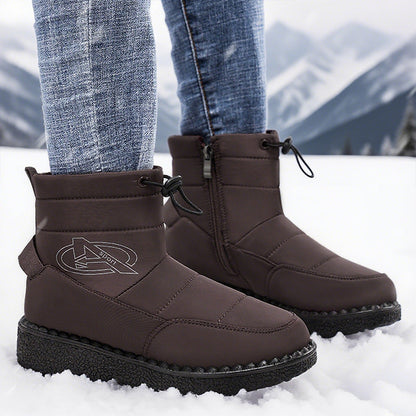 Damen Stiefeletten Winter Warm Rutschfest Schnee