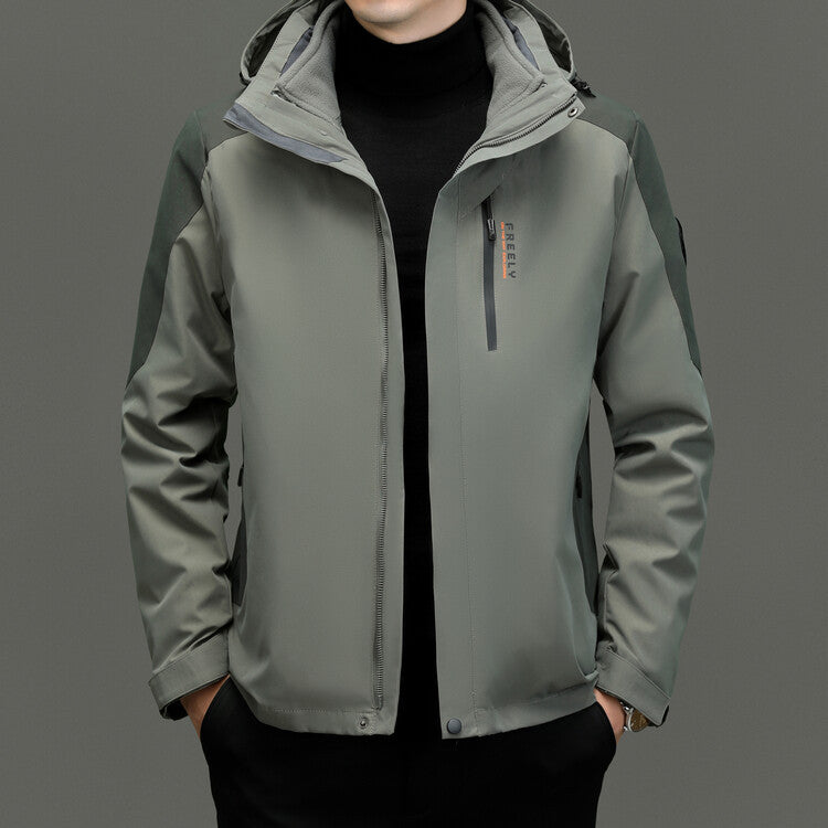Herren Outdoorjacke Wasserabweisend Winddicht Funktionell - BerlinGlamour