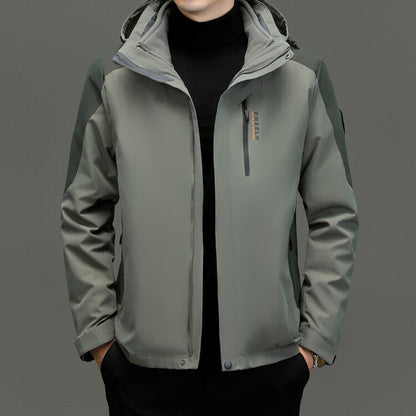 Herren Outdoorjacke Wasserabweisend Winddicht Funktionell - BerlinGlamour