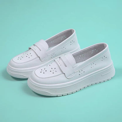 Damen Sneaker Slip-On atmungsaktiv Komfort Schuhe
