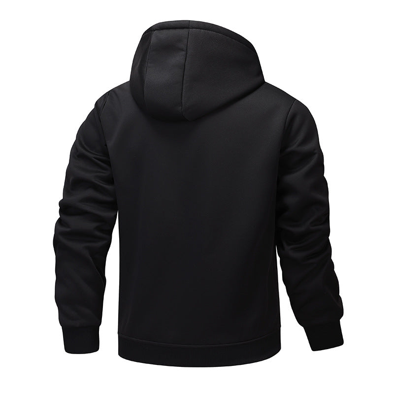 Herren Kapuzenpullover Flauschig Warm Modern