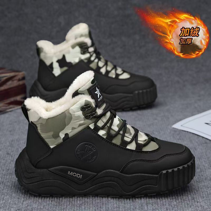 Wanderstiefel Damen Warm Gefüttert Winterstiefel