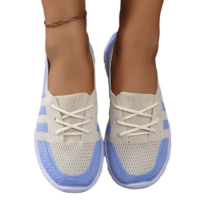 Damen Sneaker Sportlich atmungsaktiv Flexibel Laufschuhe
