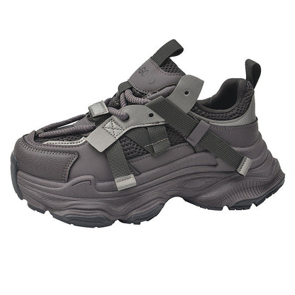 Damen Sneaker Bequem Chunky Laufsohle KomfortSchuhe