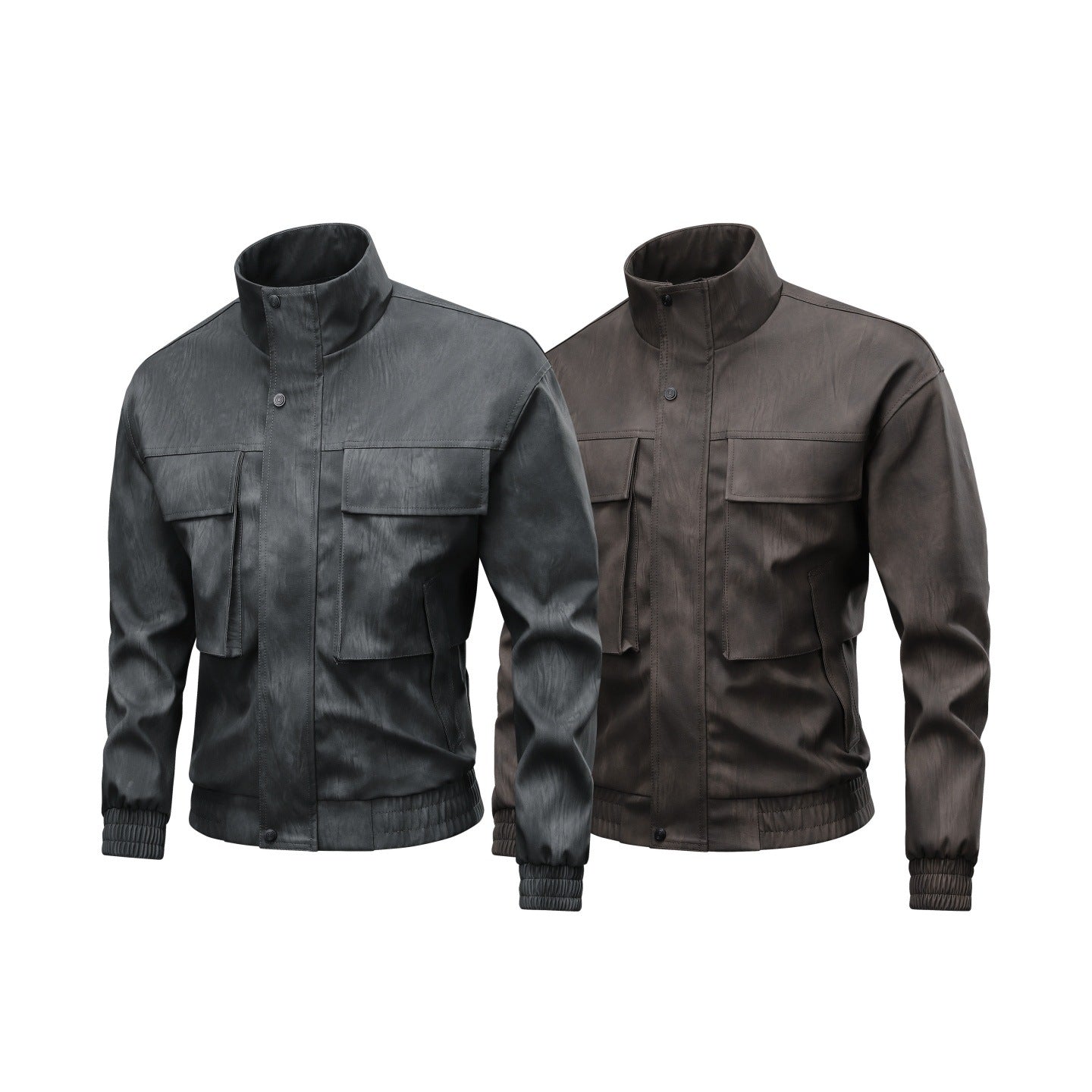 Herren Jacke Modern Multifunktionsparka Wasserabweisend - BerlinGlamour