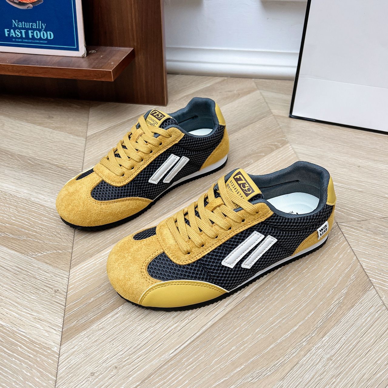 Damen Sneaker bequem atmungsaktiv SportSchuhe Laufsohle