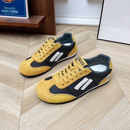 Damen Sneaker bequem atmungsaktiv SportSchuhe Laufsohle
