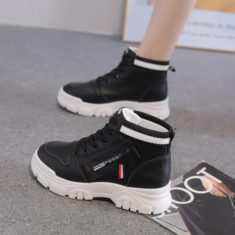 Damen Sneaker Hochwertig Sportlich Flexibel Komfort