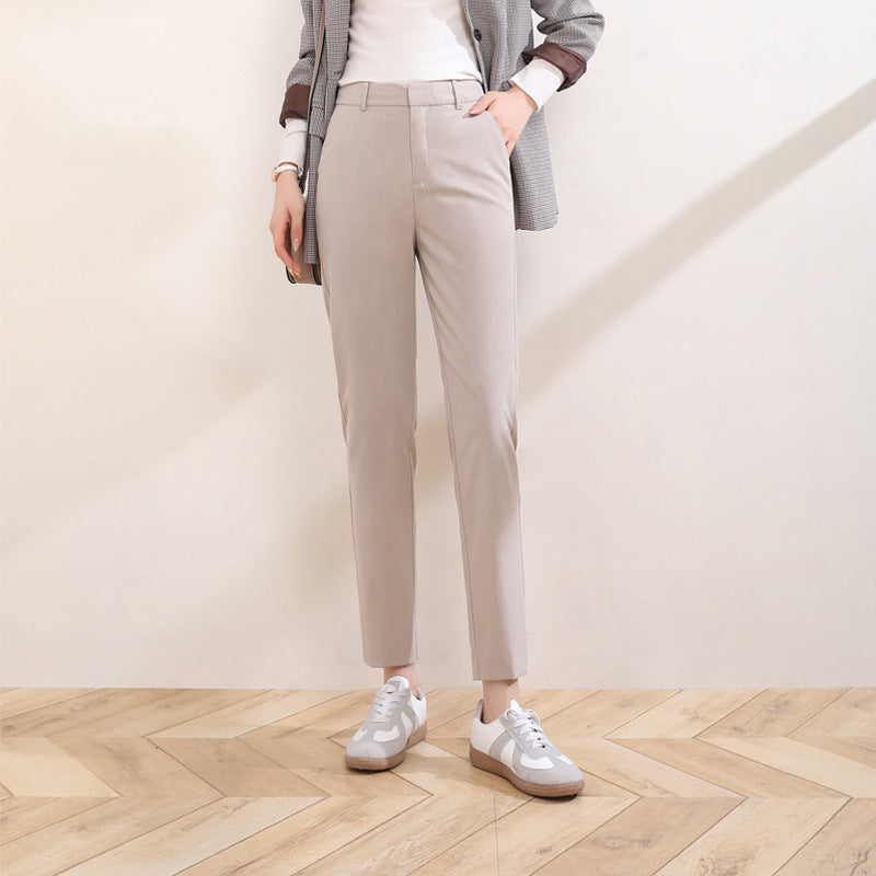 Damen Stoffhose Komfortable Weite Bequem