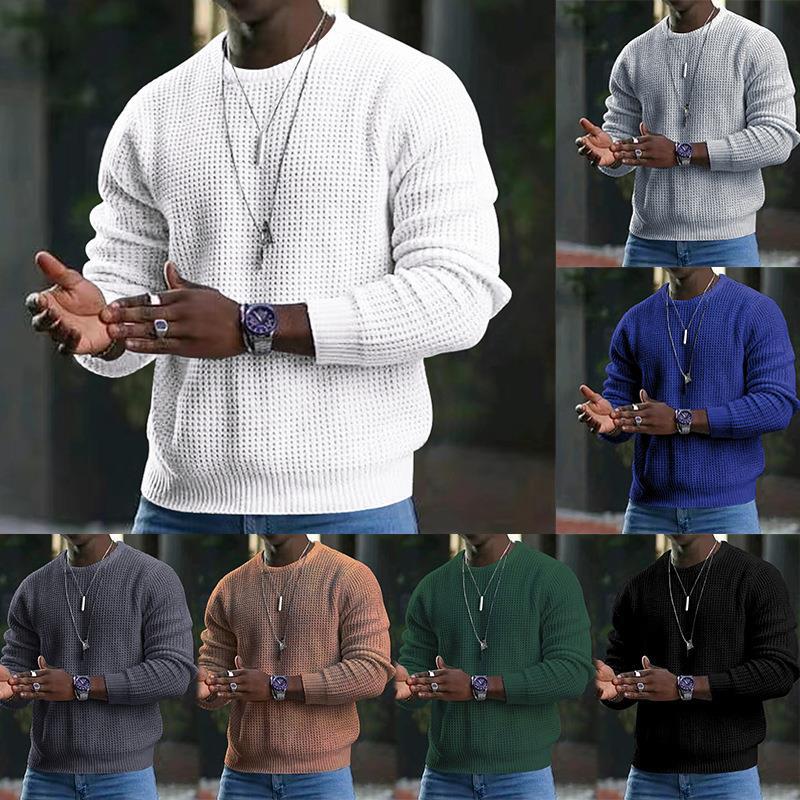 Strickpullover Herren Weich Soft Grobstrick - BerlinGlamour