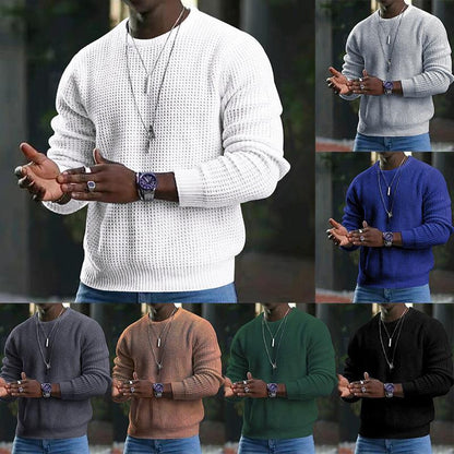 Strickpullover Herren Weich Soft Grobstrick - BerlinGlamour