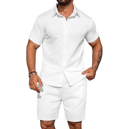 Moderne Kurzarmhose mit strukturiertem Design Berlin.