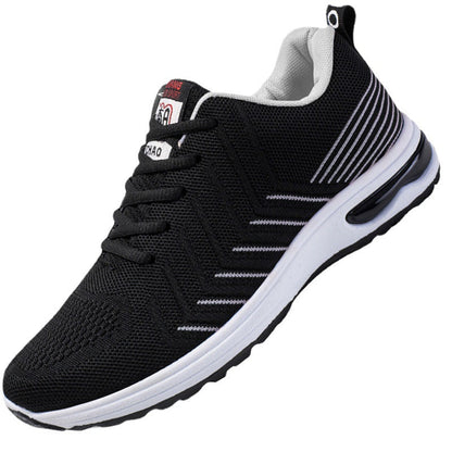 Damen Sneaker Sportlich Atmungsaktiv Luftpolster Schuhe