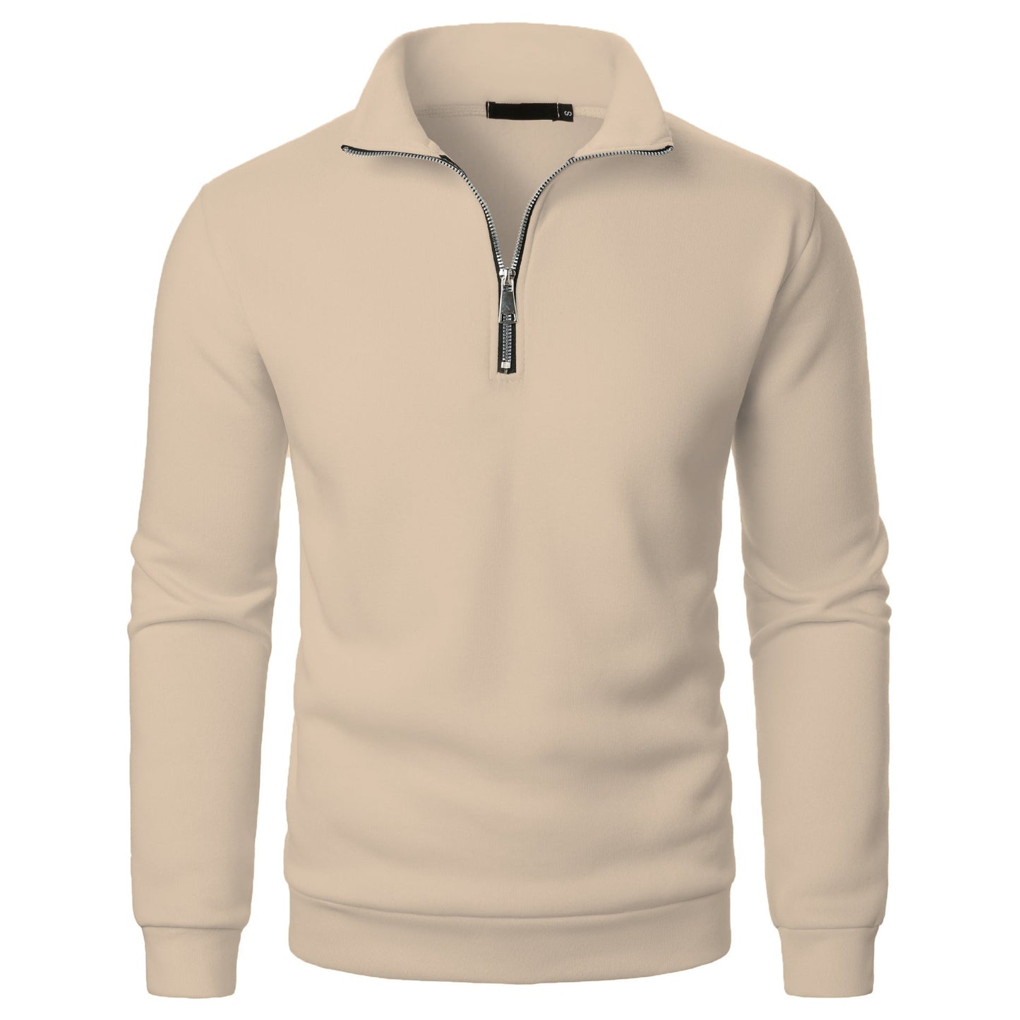 Herren Pullover Kurz Reißverschluss Modern Sportlich