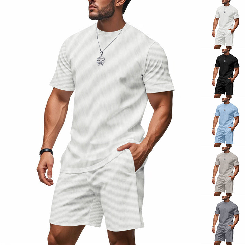Herren Freizeit Set atmungsaktiv Sportlich Modern - BerlinGlamour