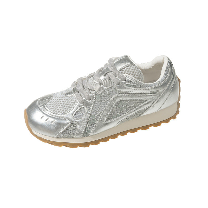 Damen Sneaker Sport Fitness Schuhe Atmungsaktiv Laufschuhe