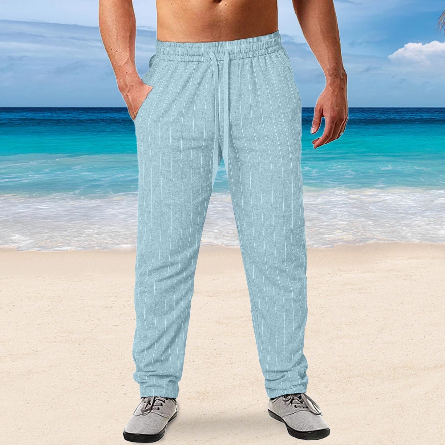 Herren Sportfreizeithose Bequem Modern