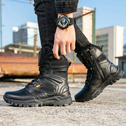 Herren Stiefel Isolierend Knöchelschutz Winterstiefel Warm