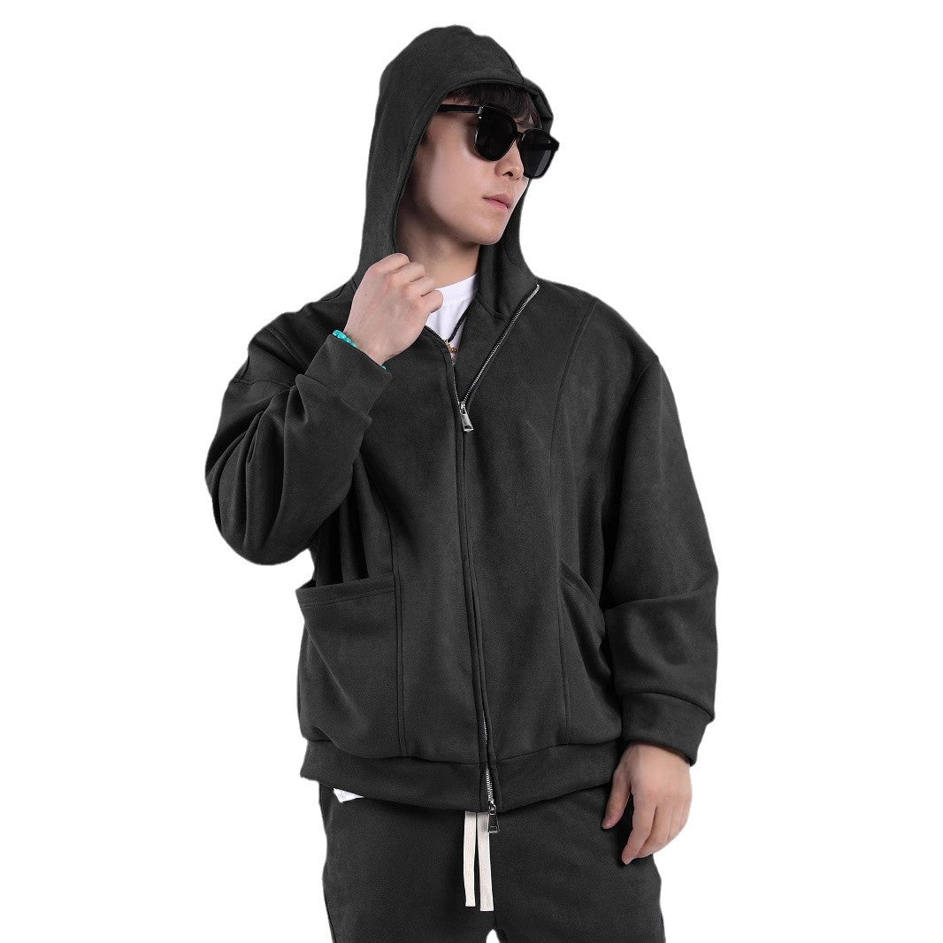 Herren Fleecejacke Warm mit Taschen Ergonomisch