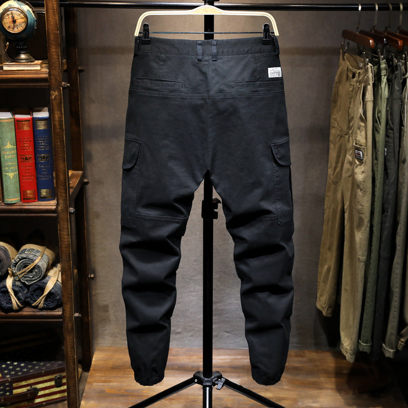Herren Cargohose elastisch mit vielen Taschen Modern