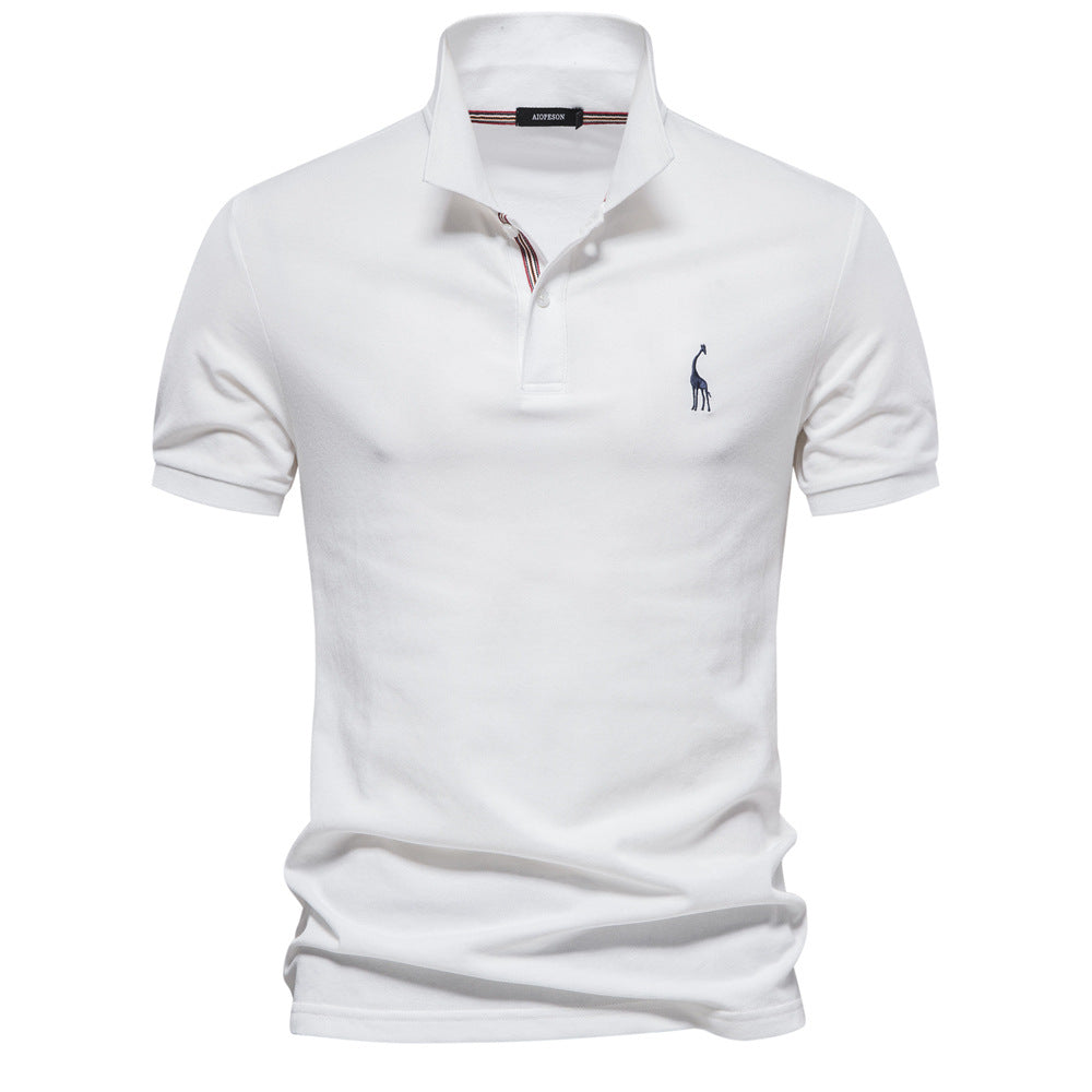 Herren Poloshirt Baumwolle Atmungsaktiv Klassisch Modern