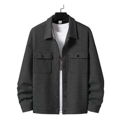 Herren Freizeitjacke Mit Taschen Modern Sportlich