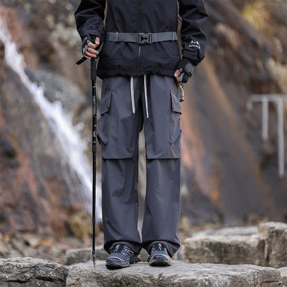 Herren Wandersport Hose atmungsaktiv mit vielen Taschen