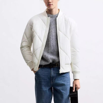 Herren Steppjacke Sportlich mit Taschen